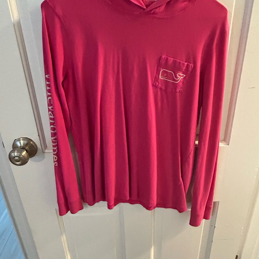 Vineyard Vines Bright Pink Hoodie